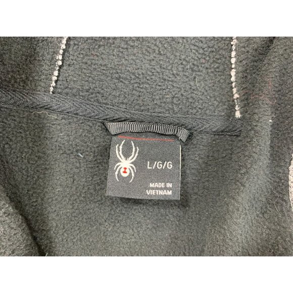 Spyder Polyester Full Zip Midweight Hoodie Jacket‎ (Men's Large) Gray - Picture 4 of 14